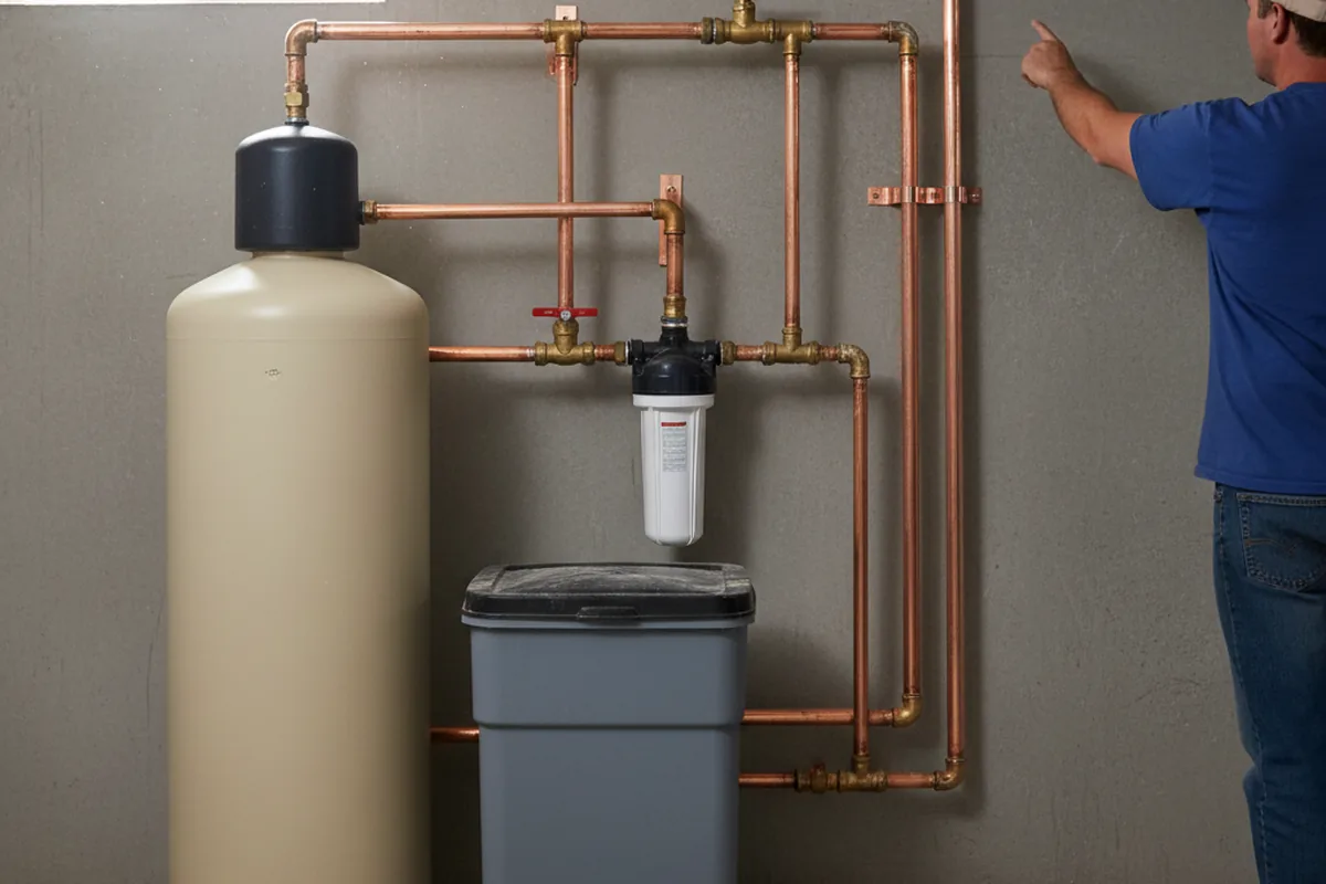 Whole-house water treatment system installed in Kresgeville